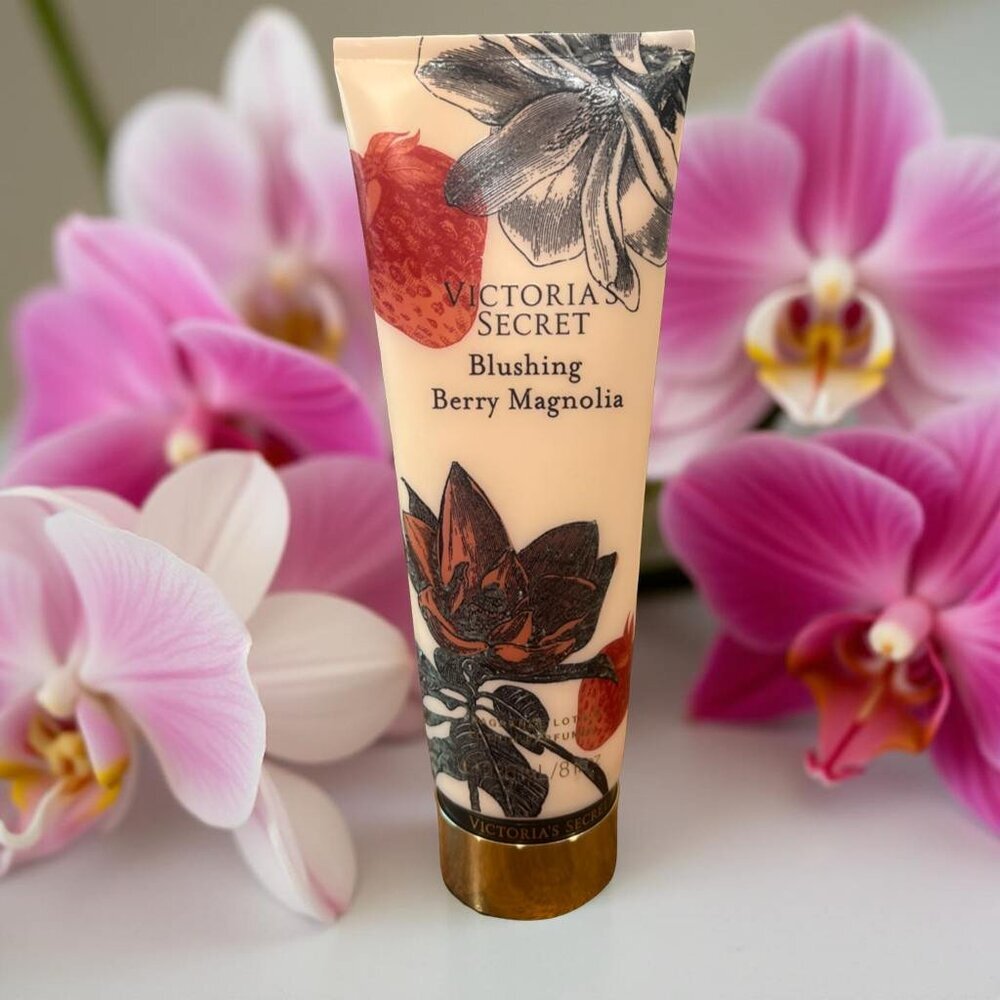 Victoria's Secret Blushing Berry Magnolia Fragrance Lotion 8.1 oz